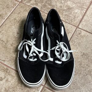 Vans Black and White Sneakers